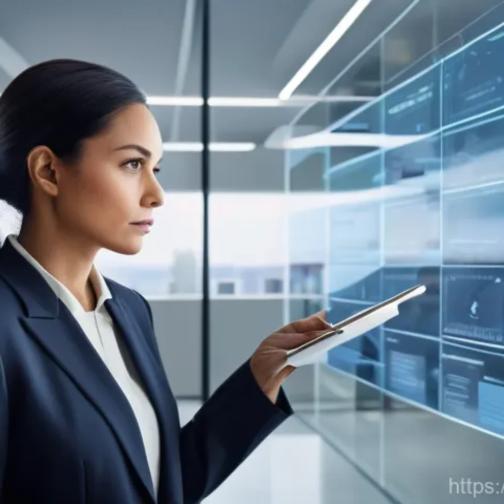 광고홍보사와 기업 내 광고팀 운영 - **Strategic Crossroads:** A highly detailed digital painting of a determined female business profess...