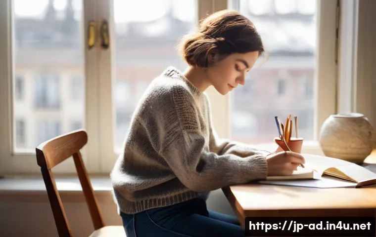 광고홍보사 자기소개서 작성 팁 - **Prompt for "Empathy and Storytelling":**
    "A bright, naturally lit studio apartment, warm and i...