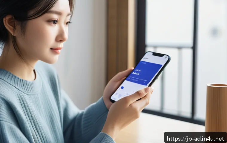 광고홍보사와 광고 트렌드 사례 연구 - A modern Japanese e-commerce website user browsing fashion items on a sleek smartphone in a cozy, mi...